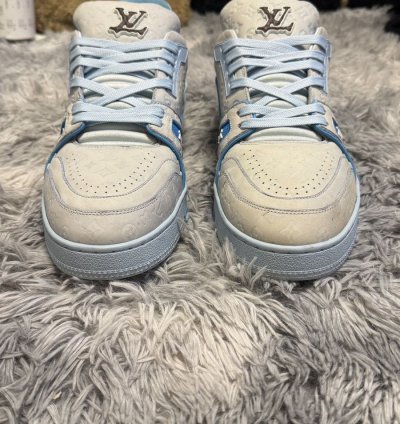 Tyler The Creator Louis Vuitton Trainer Blue Rare Sold Out