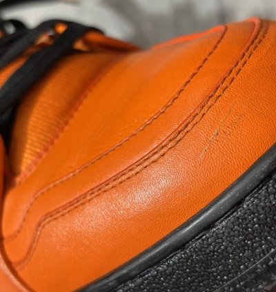 Virgil Abloh Louis Vuitton Lv Trainer Orange Black 10 5 11