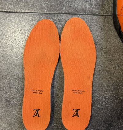 Virgil Abloh Louis Vuitton Lv Trainer Orange Black 10 5 11