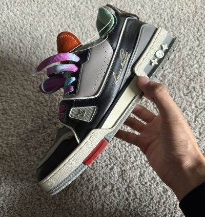 Virgil Abloh Louis Vuitton Trainer Upcycling Size 7