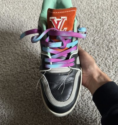 Virgil Abloh Louis Vuitton Trainer Upcycling Size 7