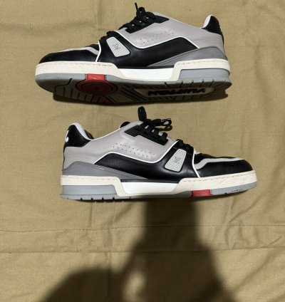 Virgil Lv Trainer Sneaker Black Cement