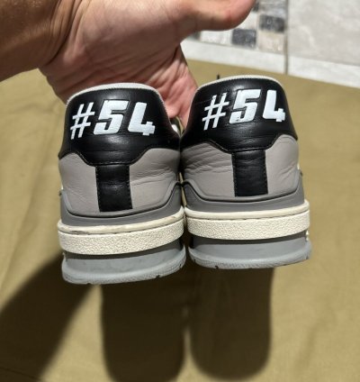 Virgil Lv Trainer Sneaker Black Cement