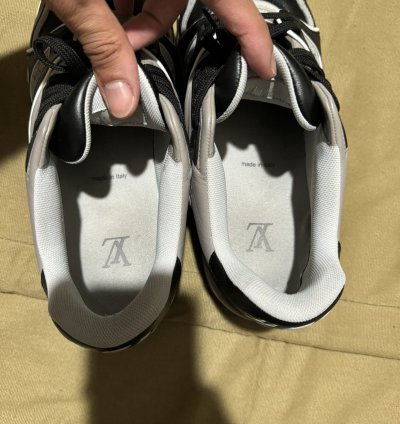 Virgil Lv Trainer Sneaker Black Cement