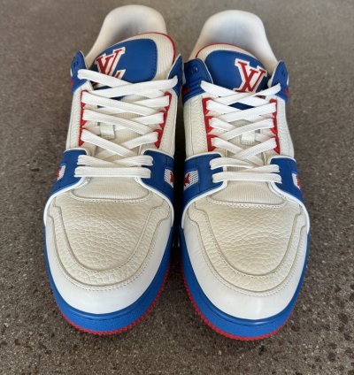 Virgil Red White Blue Trainers