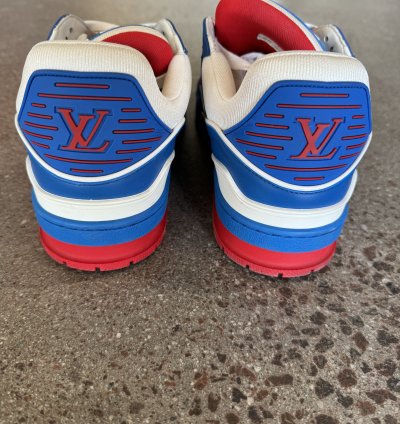 Virgil Red White Blue Trainers