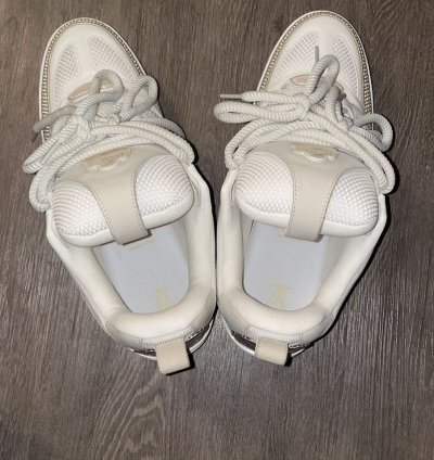 White Cream Louis Vuitton Sneakers