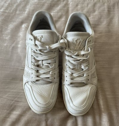 White Lv Virgil Trainers