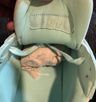 Worn 1x Louis Vuitton Tiffany Trainer