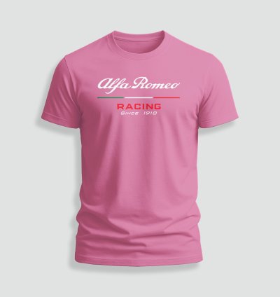 Alfa Romeo Racing T-shirt Azalea Since 1910 Italian Car Enthusiast Tee