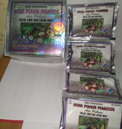 Mangosteen Root 45gr Original Product 5 Box