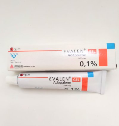Evalen Adapalene Gel 01 10g - 5 Tube Express Shipping - Acne Treatment