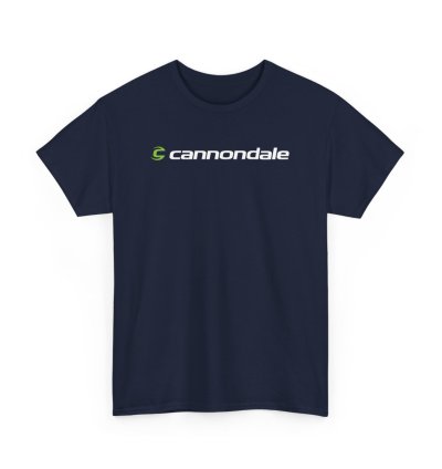Cannondale Logo Navy T-shirt - Cycling Brand Tee Bike Rider Unisex Shirt