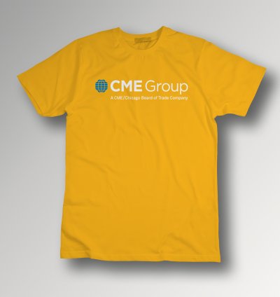 Cme Group Logo Gold T-shirt Finance Trading Unisex Tee Wall Street Style