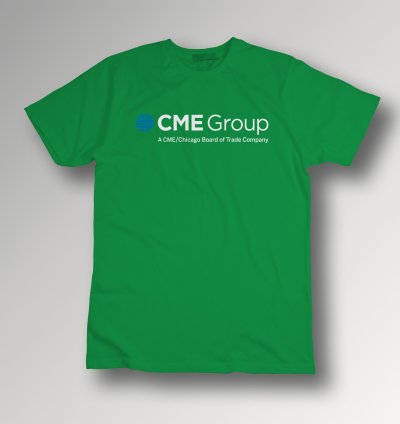 Cme Group Logo Irish Green T-shirt Finance Trading Unisex Tee Wall Street Style