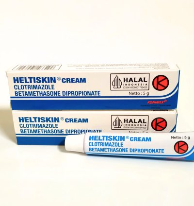 Heltiskin Cream 6 tube Express Clotrimazole 1 Betamethasone Dipropionate 0064 