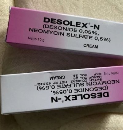 Desolex-n Cream 10 G Treating Contact Or Atopic Dermatitis 2 Box