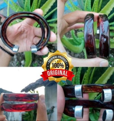 Akar Bahar Bracelet Model C Variation Red Monel Translucent Crystal 100 Original