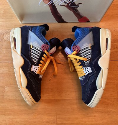 Union La Jordan 4 Off Noir