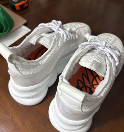 Versace Chain Reaction Sneakers White men