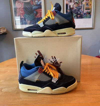 Union La Jordan 4 Off Noir