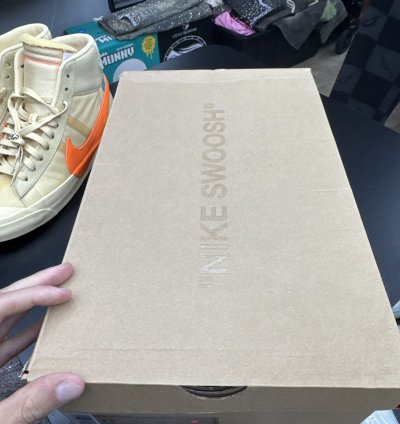 Vnds Off-white Nike Blazer Mid All Hallows Eve Size 11