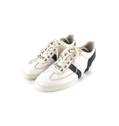 Vintage Dior Homme Hedi Era White Leather Sneakers