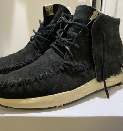 Visvim Yucca Moc Shaman Veg Suede Us11