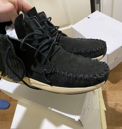 Visvim Yucca Moc Shaman Veg Suede Us11