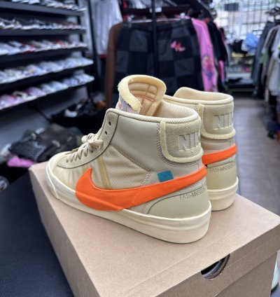 Vnds Off-white Nike Blazer Mid All Hallows Eve Size 11