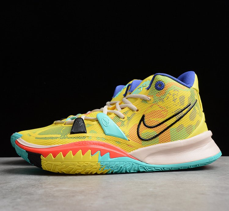 Nike Kyrie 7 1 World 1 People Yellow Strike