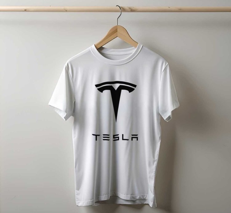 Tesla Logo Mens Shirt Size Usa