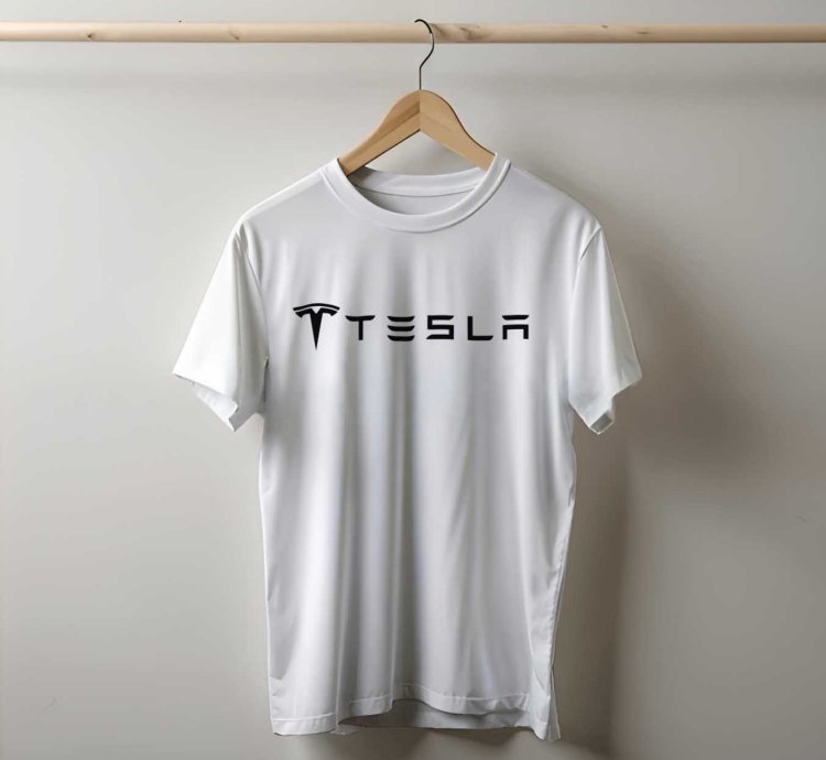 Tesla Logo Mens Shirt Size Usa