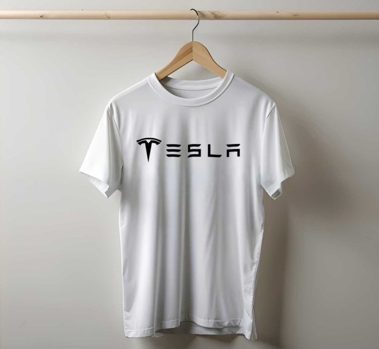 Tesla Logo Mens Shirt Size Usa