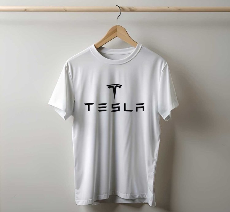 Tesla Logo Mens Shirt Size Usa