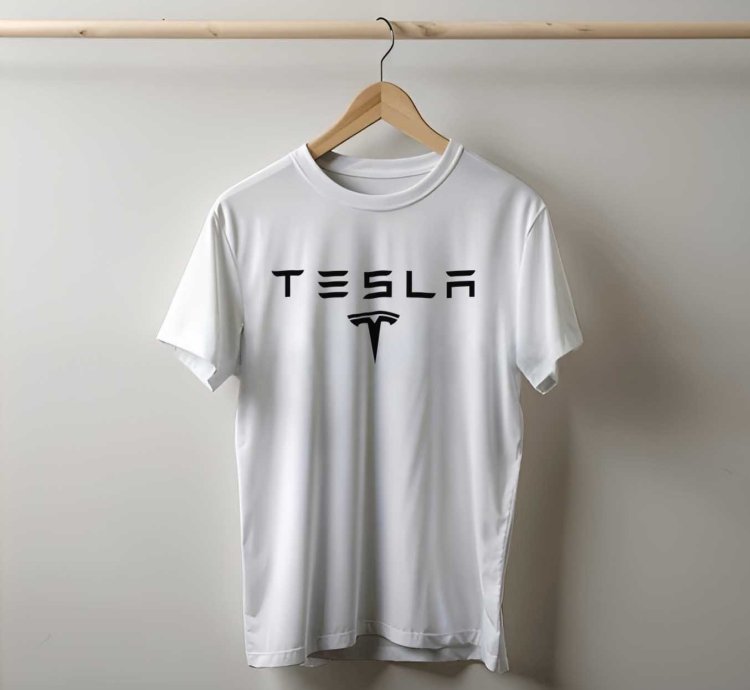 Tesla Logo Mens Shirt Size Usa