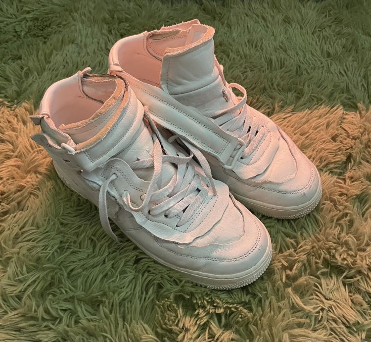 cdg Comme Des Garcons Nike Air Force 1 Mid