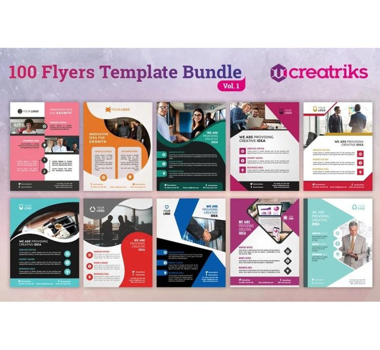 100 Promotional Flyer Templates Eye Catching Editable Designs For Every Business
