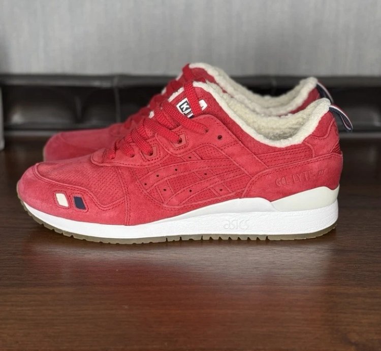 Asics Gel-lyte Iii Kith X Moncler Red