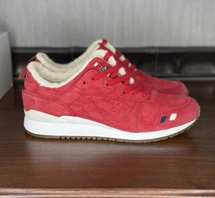 Asics Gel-lyte Iii Kith X Moncler Red