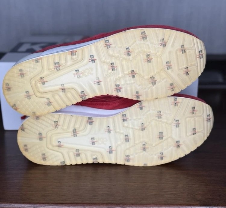 Asics Gel-lyte Iii Kith X Moncler Red