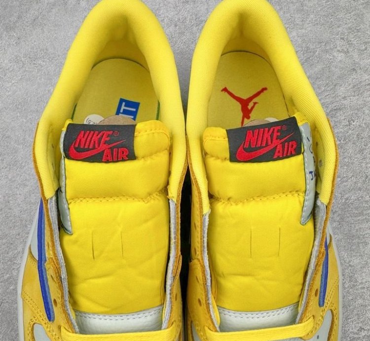Travis Scott X Air Jordan 1 Low Canary