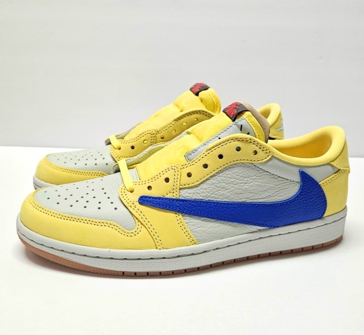 Travis Scott X Air Jordan 1 Low Canary