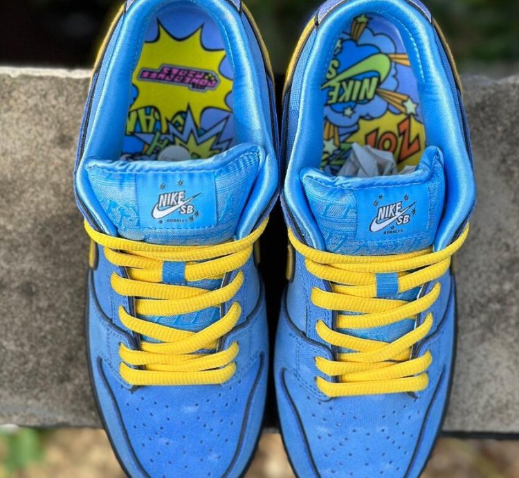 Nike Sb Dunk Low The Powerpuff Girls Bubbles Blue Fz8320-4009