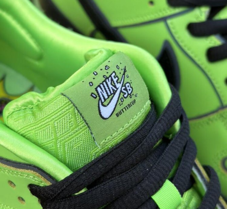 Nike Sb Dunk Low The Powerpuff Girls Green Buttercup Fz8319-3009