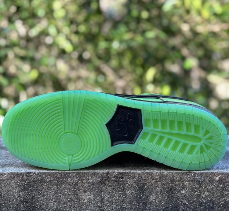 Nike Sb Dunk Low The Powerpuff Girls Green Buttercup Fz8319-3009