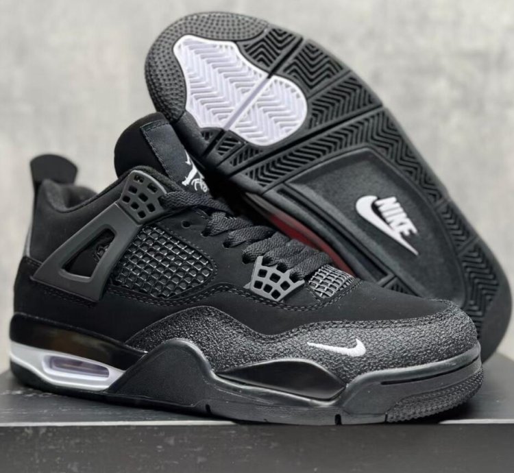 Nigel Sylvester - Jordan 4 Black White