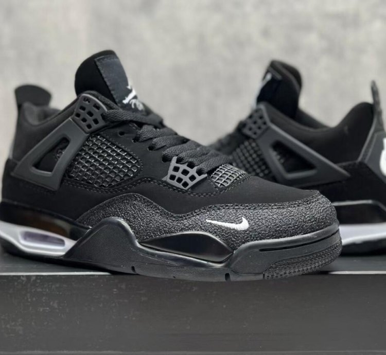 Nigel Sylvester - Jordan 4 Black White
