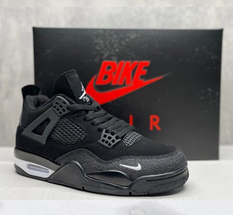 Nigel Sylvester - Jordan 4 Black White
