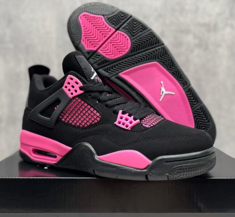 Nike Air Jordan 4 Pink Neon Thunder In 2025